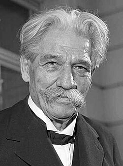 Schweitzer in 1955
