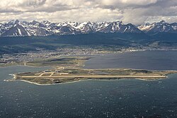 Ushuaia – Malvinas Argentinas International Airport in Argentina.