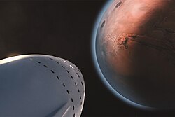 SpaceX has long considered settling and colonizing Mars as its prime objective.