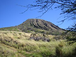 Koko Crater is an old extinct tuff cone in the Hawaiian Island of Oahu.