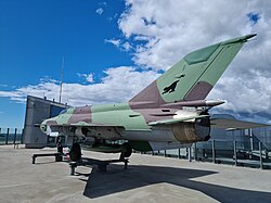 MiG-21bis rear