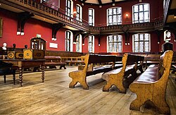 The Oxford Union's debating chamber