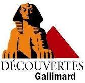 Logo of Découvertes Gallimard, appearing on the back cover and book spine, including "Hors série" and some international editions.
