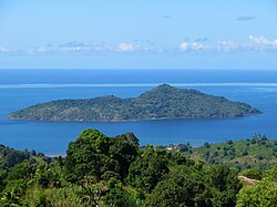 M'bouzi Islet, one of the island's nature reserves