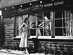 O'Hara's boutique in Tarzana, Los Angeles in 1947