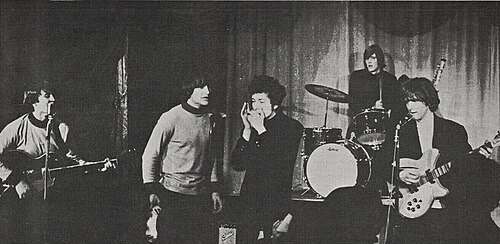 Bob Dylan joins the Byrds onstage at Ciro's, March 26, 1965