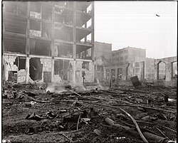 Aftermath of the 1914 fire