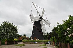 5-sail Holgate windmill in York, England