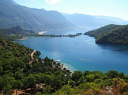 Mediterranean climate is prevalent in the Turkish Riviera