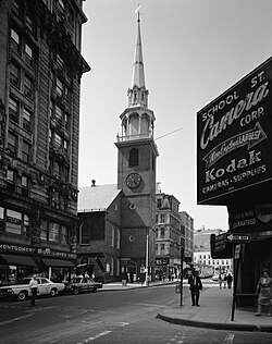 Phillis Wheatley's church, Old South Meeting House[6]