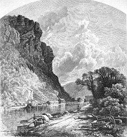 Maryland Heights, Harpers Ferry, 1873