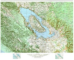 Map of the lake