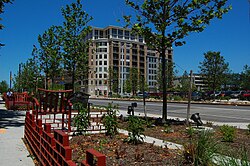 The Avenue District in June 2010
