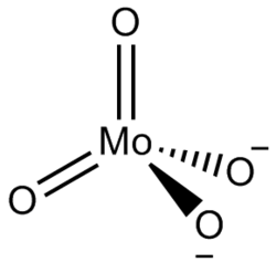 Structure of molybdate