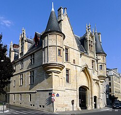 The Hôtel de Sens (c. 15th–16th), former residence of the Archbishop of Sens