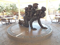 Bil Keane exhibit in the McCormick-Stillman Railroad Park
