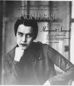 Photograph by Abbott of her friend Margarett Sargent taken in Paris in 1928