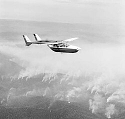Airplane in Western Australia performing aerial ignition
