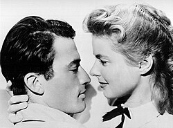 Gregory Peck admitted to having an affair with Bergman during the making of the 1945 film Spellbound.