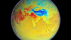 During summer, warm continental masses draw moist air from the Indian Ocean, producing heavy rainfall. The process is reversed during winter, resulting in dry conditions.