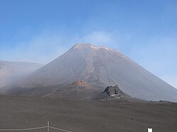 Mount Etna on the island of Sicily, in southern Italy