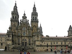 The Cathedral of Santiago de Compostela