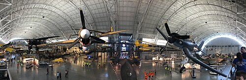 Main exhibition display area