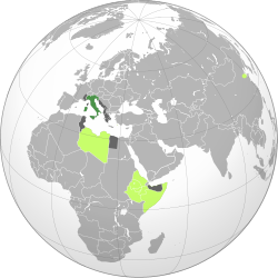 The Italian Empire in 1940
