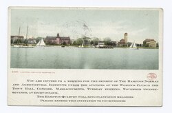 The Hampton Institute, 1898