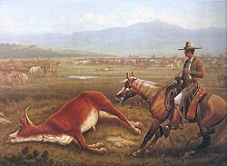 Vaqueros in California, circa 1830s