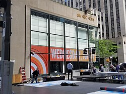 Studio 1A in 2017 showcasing the 6' x 16' screen