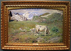 Spring Pastures, 1896, by Giovanni Segantini