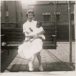 Registered nurse at Jefferson Medical College Hospital 1952