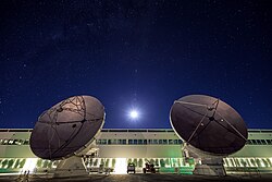 ALMA is an astronomical interferometer located in Chajnantor Plateau[45]