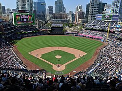 Petco Park, home of the San Diego Padres (MLB)
