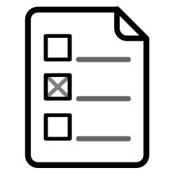 Checklists reduce the risk of omitting a step in a procedure