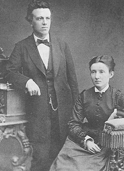 Franz and Ida Overbeck, two close friends of Nietzsche's who indicated he had been influenced by Stirner
