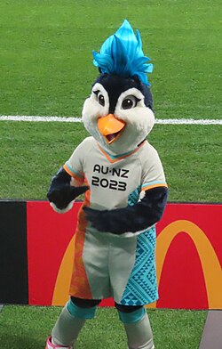 A mascot in Tazuni costume