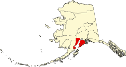 Kenai Peninsula Borough map