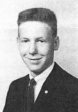 McConnell in duPont Manual High School's 1960 yearbook