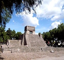 Santa Cecilia Acatitlan pyramid