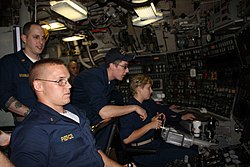 Midshipmen learn to pilot USS West Virginia (2010)