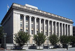 The Freedman's Bank Building in Washington, D.C., previously known as the Treasury Annex, is a contributing property to the Lafayette Square Historic District and Financial Historic District.