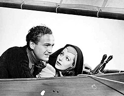 With Loretta Young in Eternally Yours (1939)