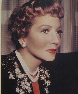 Colbert during TV production in 1959
