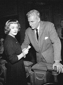 Davis and William Hopper in the Perry Mason episode "The Case of Constant Doyle" (1963)