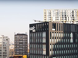 The new London College of Communication site, March 2025.