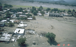 Armero after the eruption, December 1985