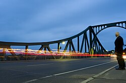 Glienicke Bridge, which connected East Germany to the American sector of West Berlin, became known for the exchange of captured spies.