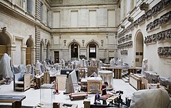 Restoration workshops in the Louvre